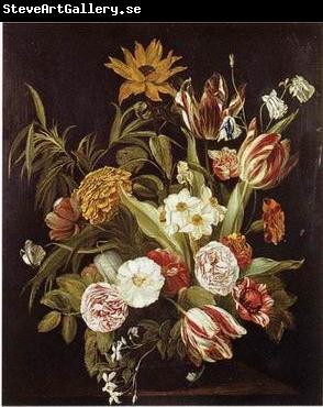 unknow artist Floral, beautiful classical still life of flowers 016